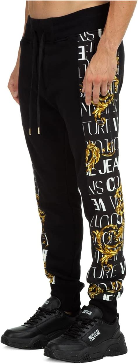 Pantaloni Versace Jeans Couture Pelle per Uomo